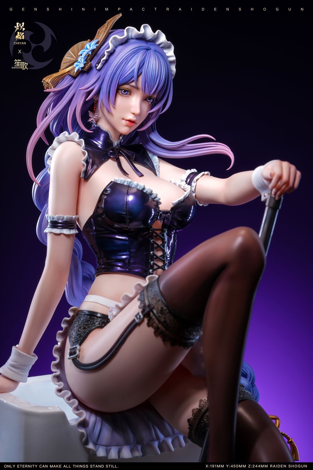 Chi Yan Studio x Sheng Ge Studio - Raiden Shogun Maid Ver. [4 Variants]