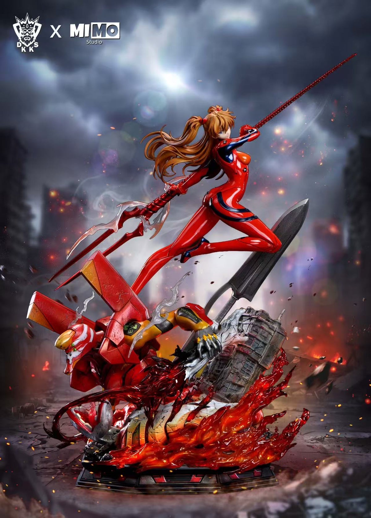 Dark King Studio X MIMAN Studio - Battle Suit Asuka / Young Asuka