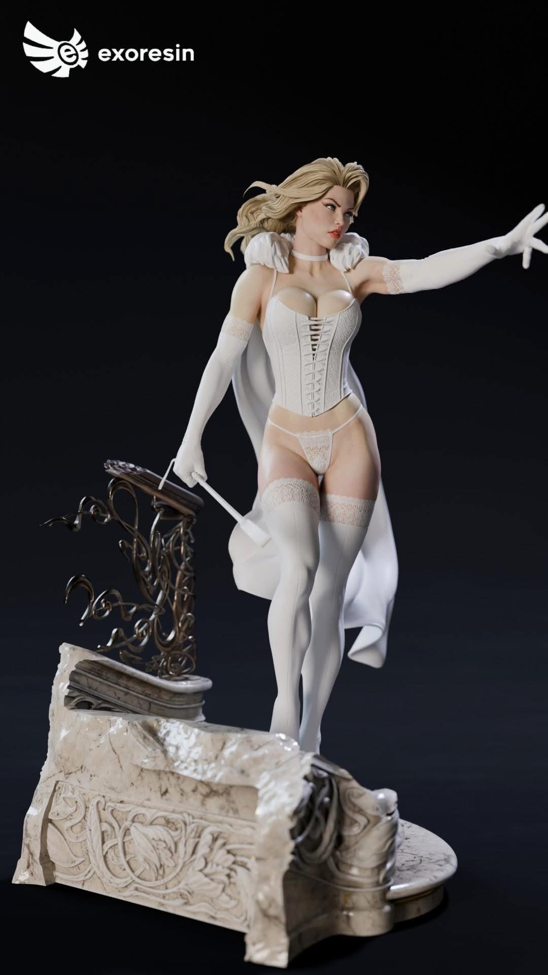 Exoresin - Emma Frost [White / Black]