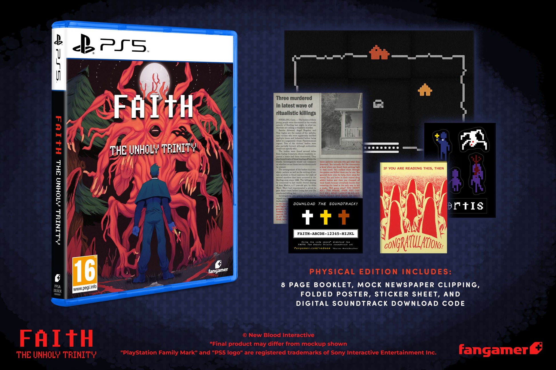 Playstation 5 Game Titles - Faith: The Unholy Trinity