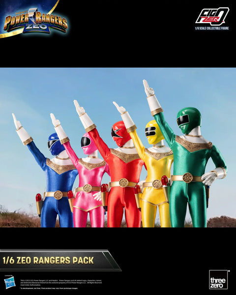 Threezero - Zeo Rangers Pack