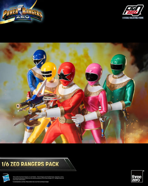 Threezero - Zeo Rangers Pack