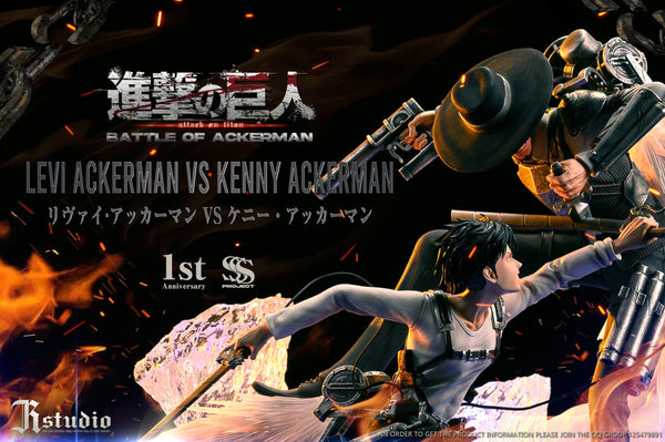 JR Studio - Levi Ackerman vs Kenny Ackerman [4 Variants]