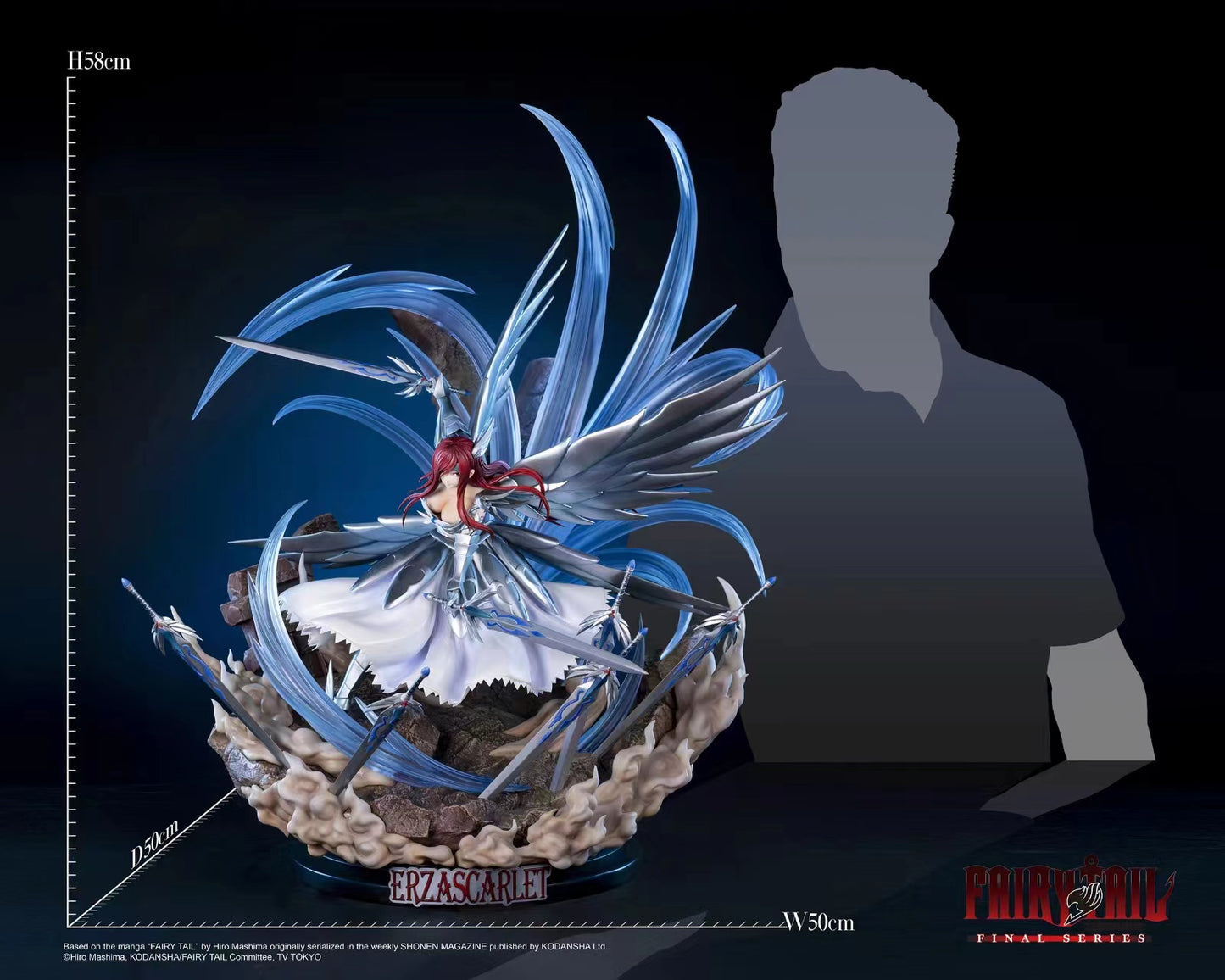 Kodansha x Gantaku - Erza Scarlet Heaven’s Wheel Armor Version [Licensed]