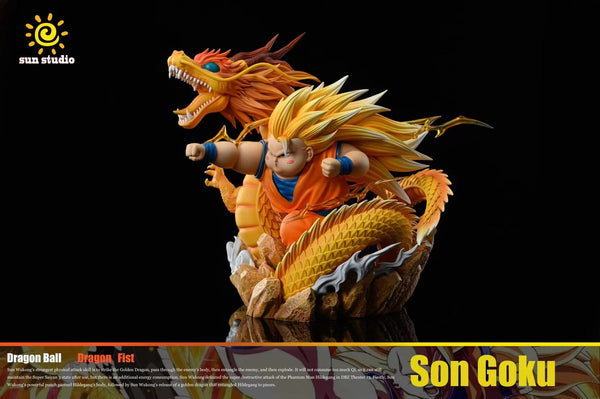 Sun Studio - Fatty SS3 Son Goku Dragon Fist [Standard Version / Gold Version]