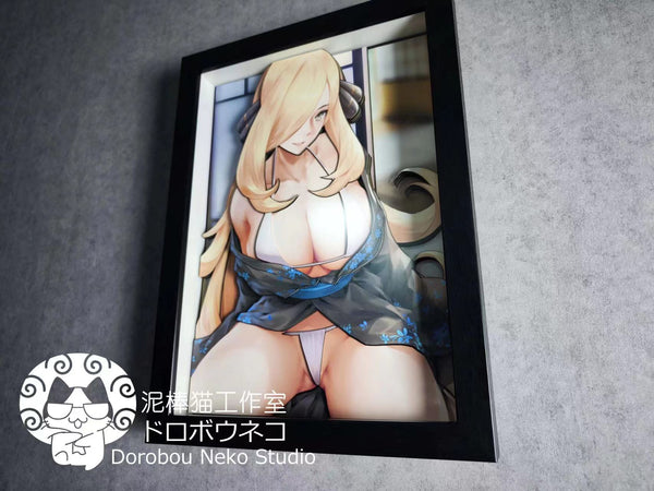 Dorobou Neko Studio - Cynthia 3D Cast Off Poster Frame [DSRL-011]