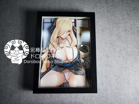 Dorobou Neko Studio - Cynthia 3D Cast Off Poster Frame [DSRL-011]