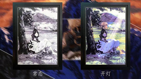 Momo Studio - Violet Evergarden Light Guide Decorative Painting
