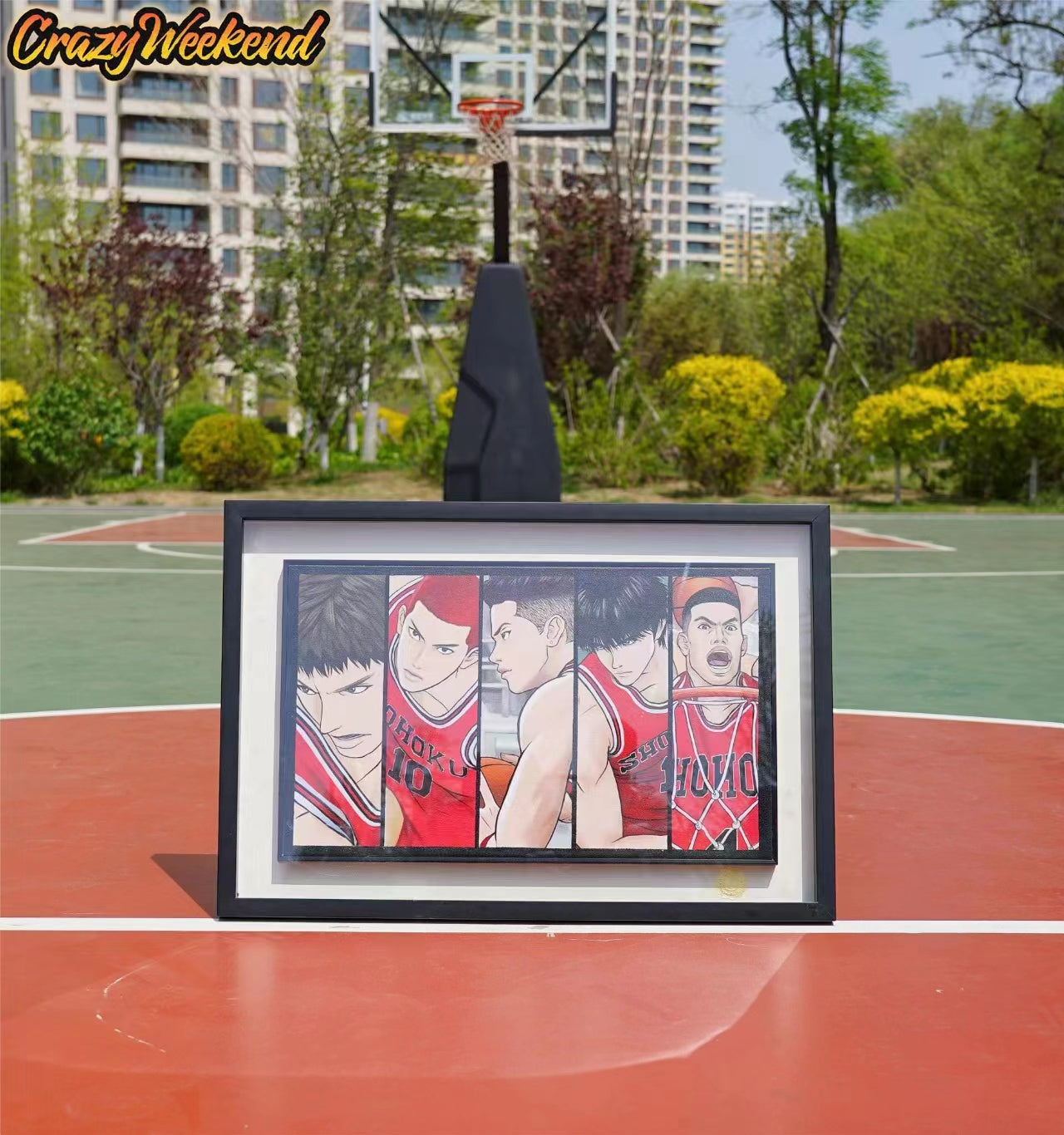 Crazy Weekend - Youth Never Gone: 'The First Slam Dunk' Oil Painting