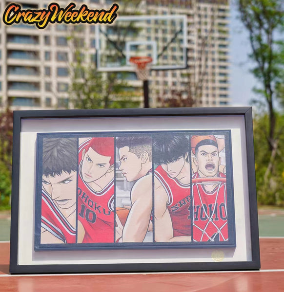 Crazy Weekend - Youth Never Gone: 'The First Slam Dunk' Oil Painting