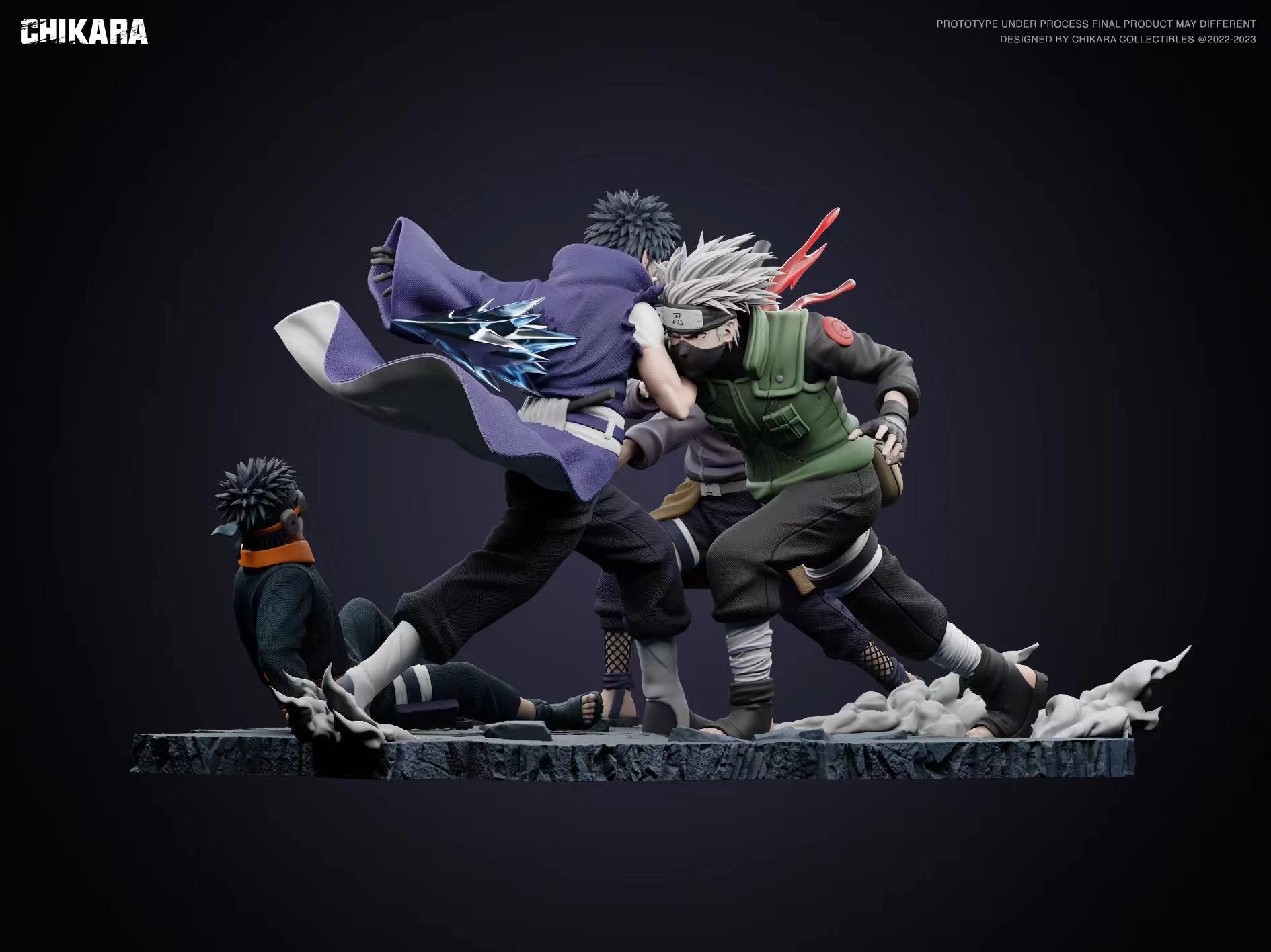 Chikara Studio - Kakashi Hatake VS Obito Uchiha [5 Variants]