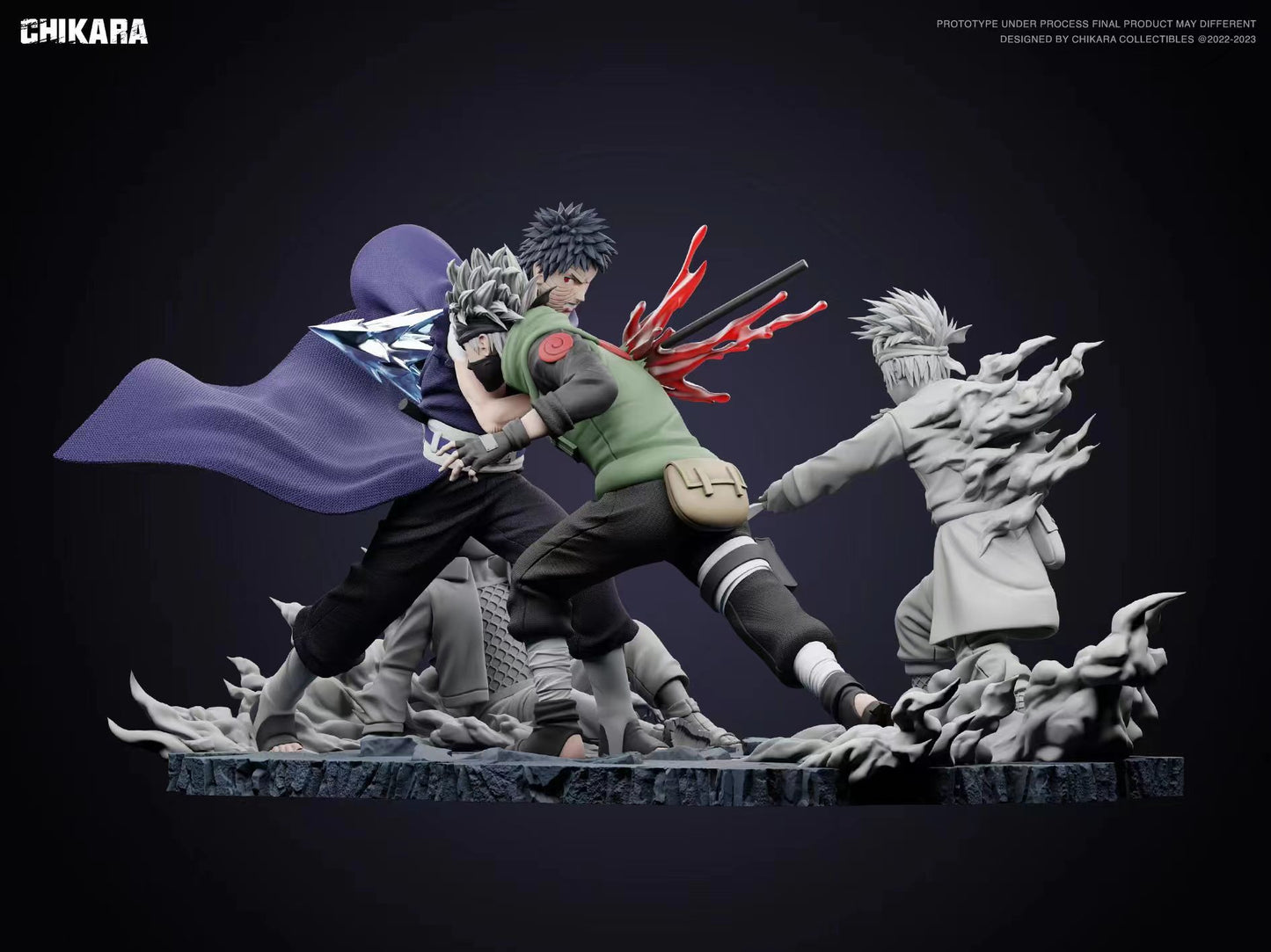 Chikara Studio - Kakashi Hatake VS Obito Uchiha [5 Variants]