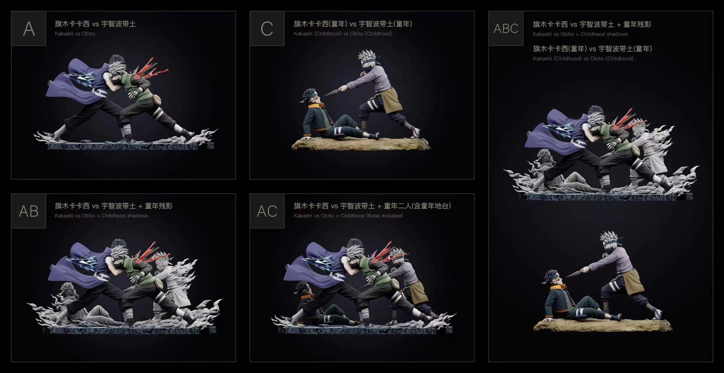 Chikara Studio - Kakashi Hatake VS Obito Uchiha [5 Variants]