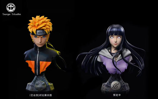 Surge Studio - Naruto Hokage Bust / Hinata Hyuga Bust 