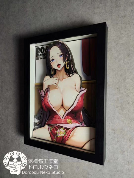 Dorobou Neko Studio - Boa·Hancock 3D Cast Off Poster Frame [DSDX-005]