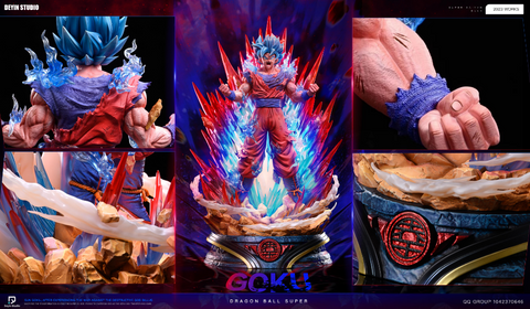 De Yin Studio - Super Saiyan Blue Kaio-ken Son Goku [4 Variants]