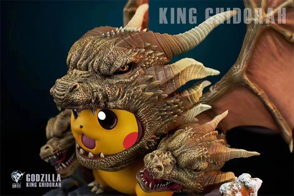 Hard Shell Studio - Pikachu Cosplay King Ghidorah