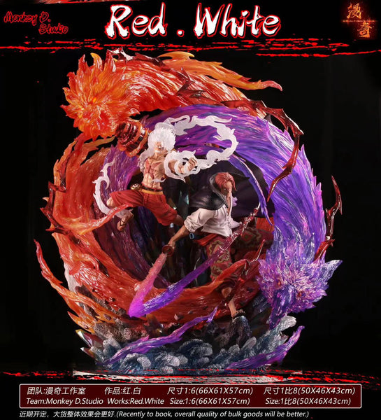 Monkey D Studio - Red Hair Shanks & Son God Nika Luffy Gear 5 [2 Variants]