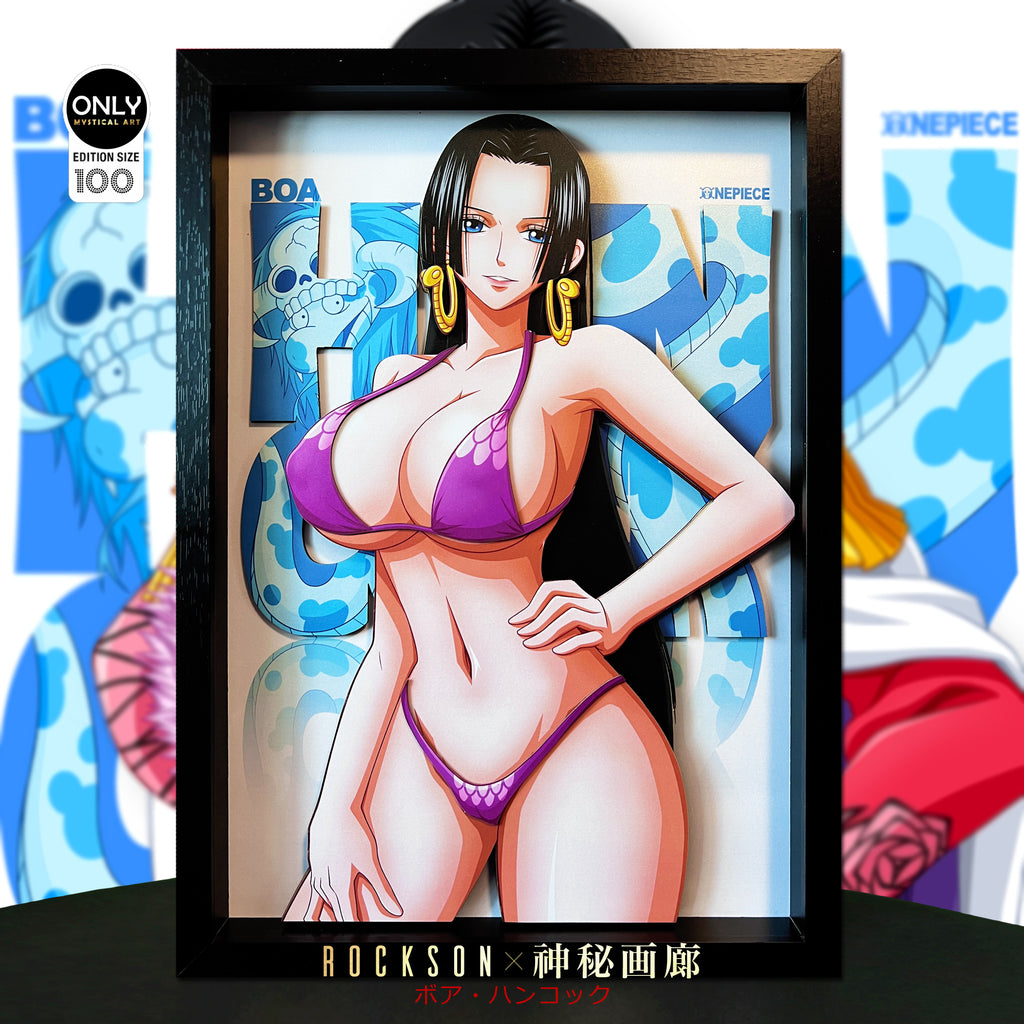 Mystical Art x Rockson - Boa Hancock Swimsuit Ver 3D Cast Off Poster F –  Avolounge