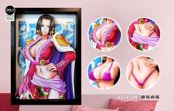 Mystical Art x Rockson - Boa Hancock Swimsuit Ver 3D Cast Off Poster Frame