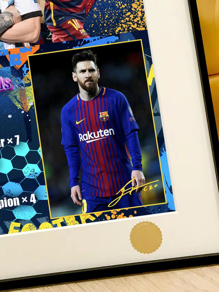 Xing Kong Studio - Lionel Messi Poster Frame 