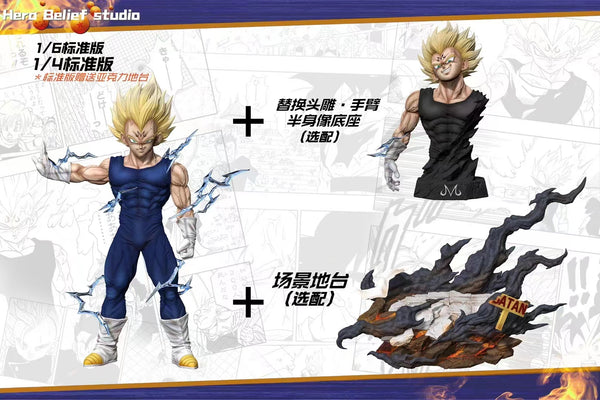 Hero Belief Studio - Majin Vegeta [ 8 Variants]