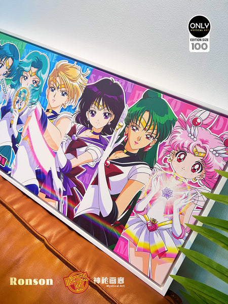 Mystical Art x Rockson - Characters of Sailor Moon Poster Frame