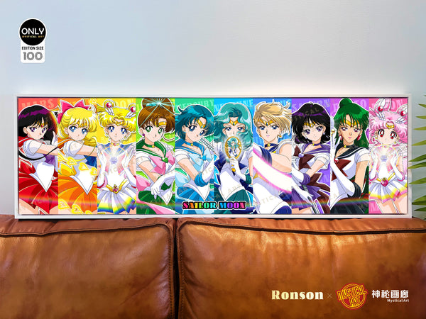 Mystical Art x Rockson - Characters of Sailor Moon Poster Frame