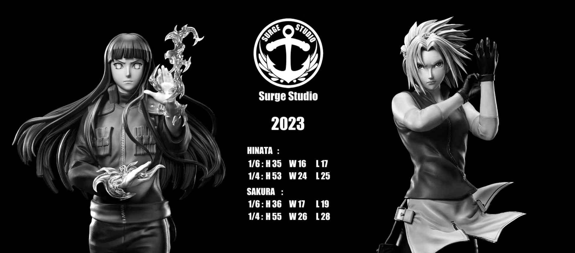 Surge Studio - Hyūga Hinata / Haruno Sakura [4 Variants]