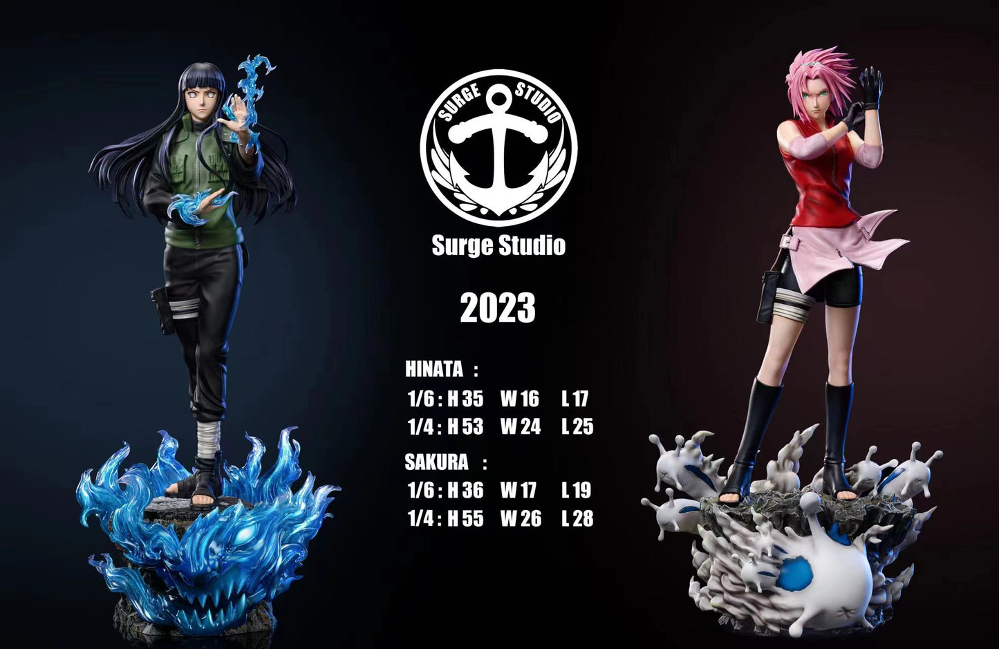 Surge Studio - Hyūga Hinata / Haruno Sakura [4 Variants]