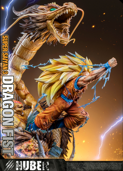 HuBen Studio - Super Saiyan Three Son Goku Dragon Fist