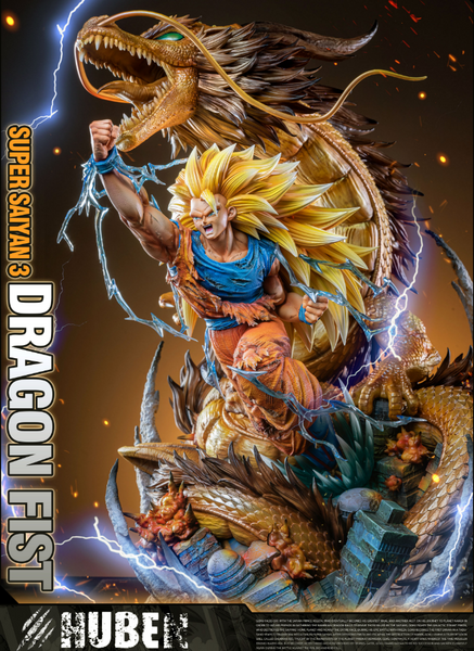 HuBen Studio - Super Saiyan Three Son Goku Dragon Fist