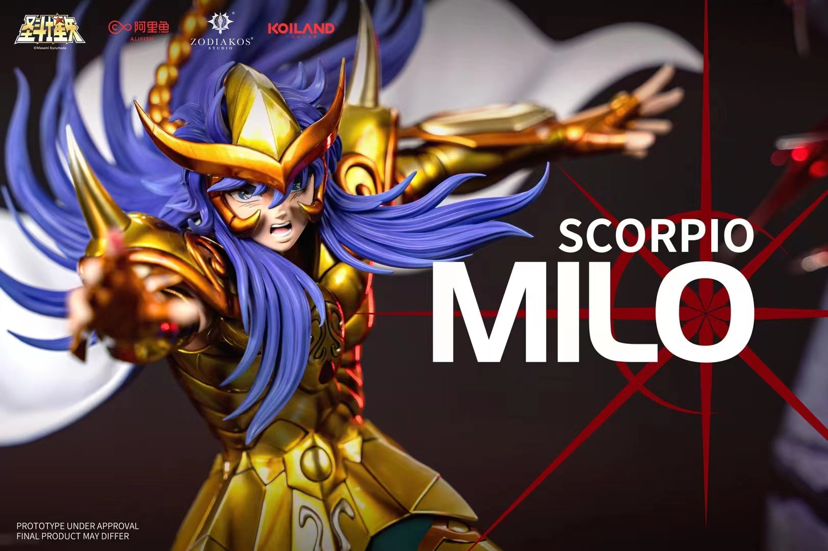 Zodiakos Studio x Masami Kurumada - Scorpio Milo  [Licensed] 