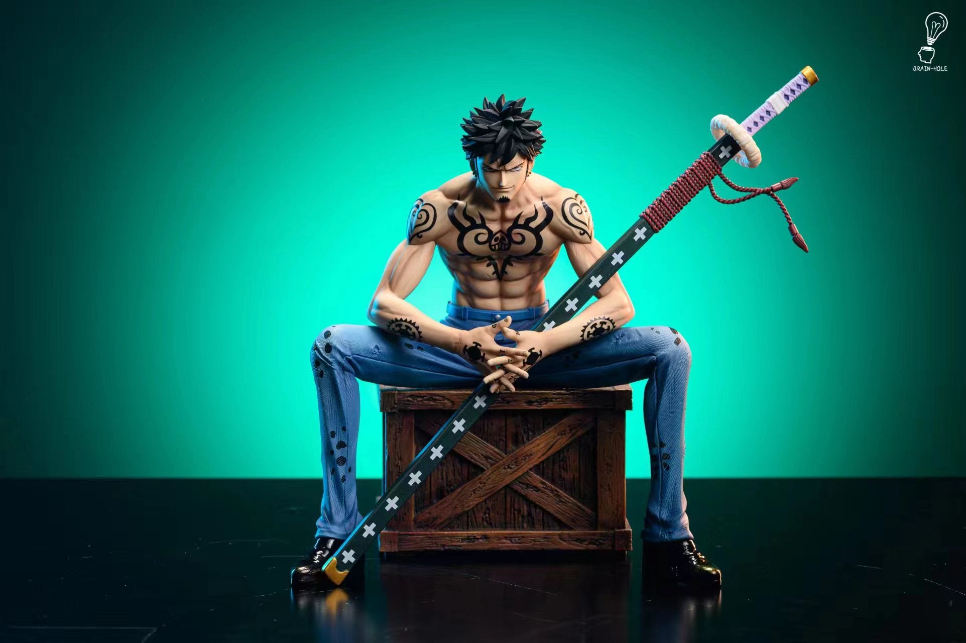 トラファルガーロー フィギュア 希少 ワンピース フィギュアーツZERO トラファルガー・ロー -三船長 鬼ヶ島怪物