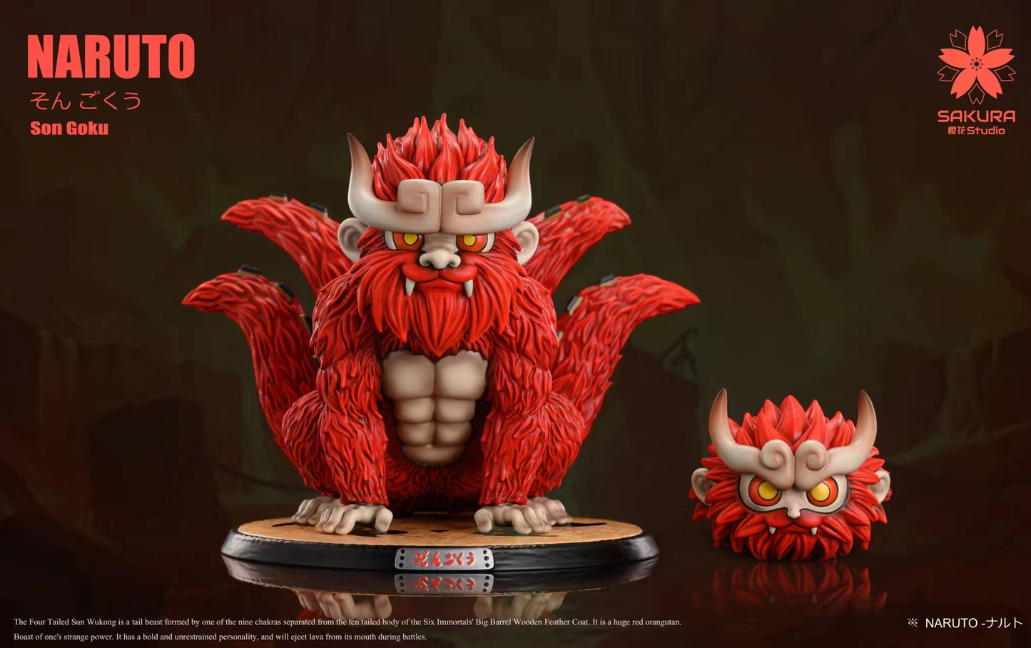 Sakura Studio - Four Tails Son Goku [2 Variants]