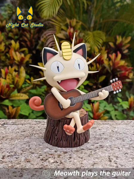 Night Cat Studio - Meowth Play Guitar