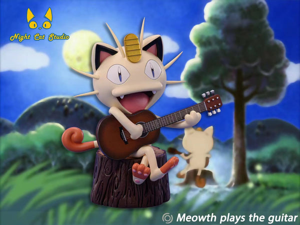 Night Cat Studio - Meowth Play Guitar