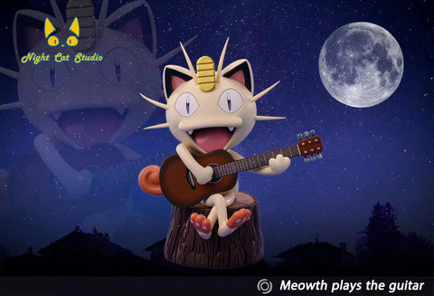 Night Cat Studio - Meowth Play Guitar