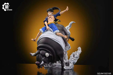 Cai Studio - Bull Riding Luffy