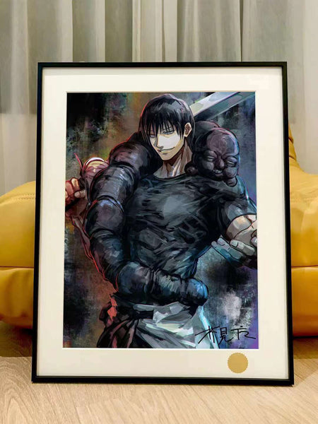 Xing Kong Studio - Toji Fushiguro Poster Frame