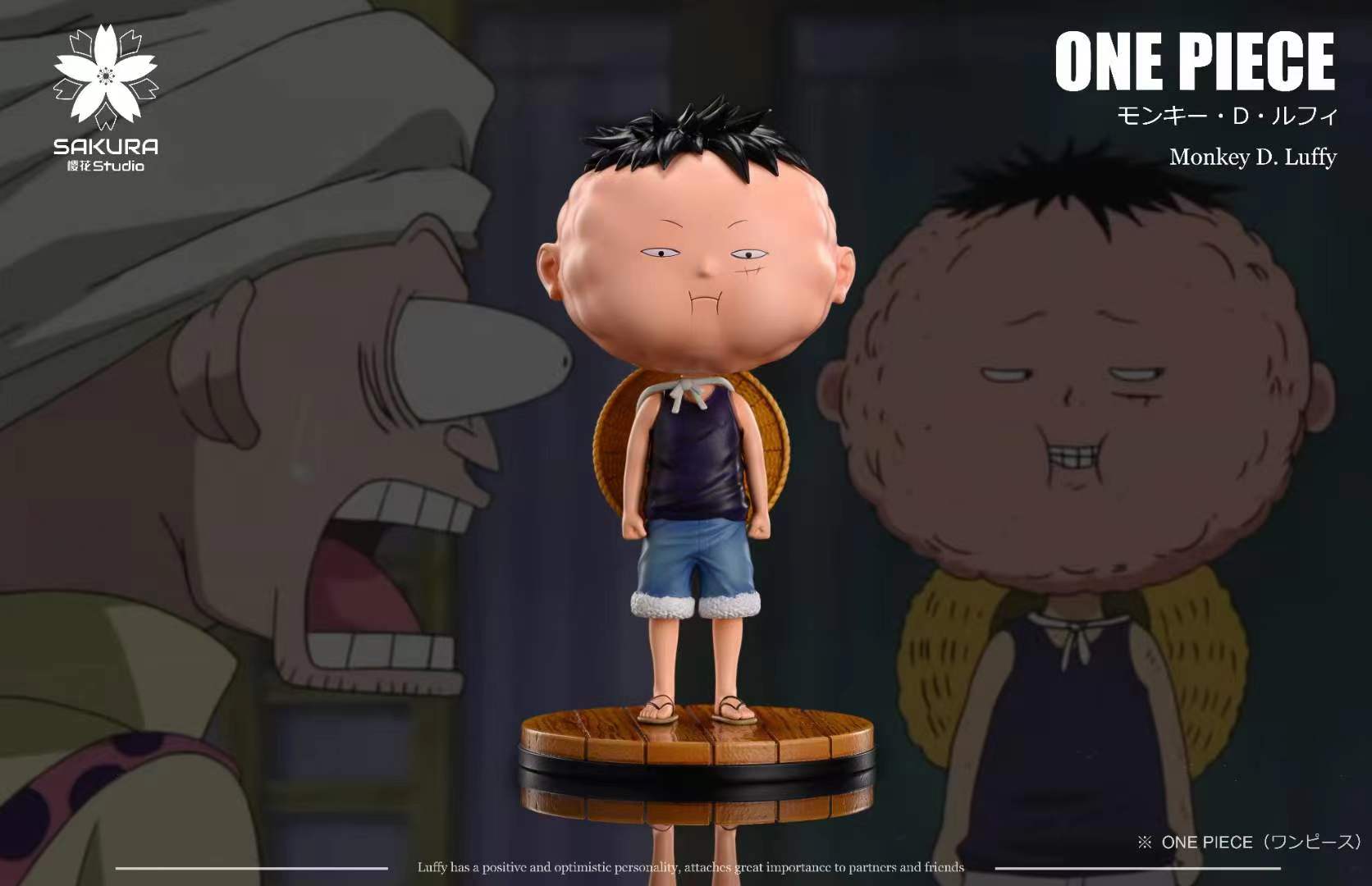 Sakura Studio - Childhood Monkey D. Luffy / Childhood Boa Hancock