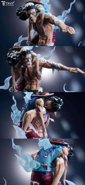 Tiny Studio - Bentham & Monkey D Luffy 