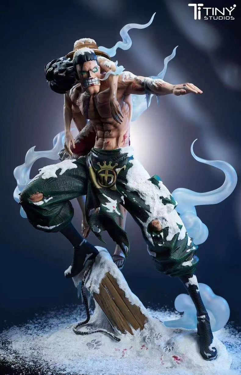 Tiny Studio - Bentham & Monkey D Luffy 