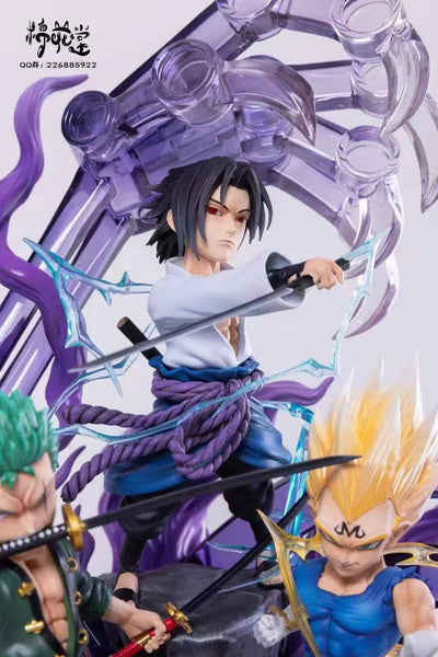 Cotton Studio/ Mian Hua Tang - Roronoa Zoro, Vegeta & Sasuke Uchiha