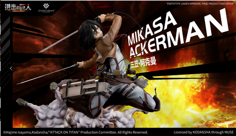 Kodansha x Zodiakos Studio - Mikasa Ackerman [Licensed]
