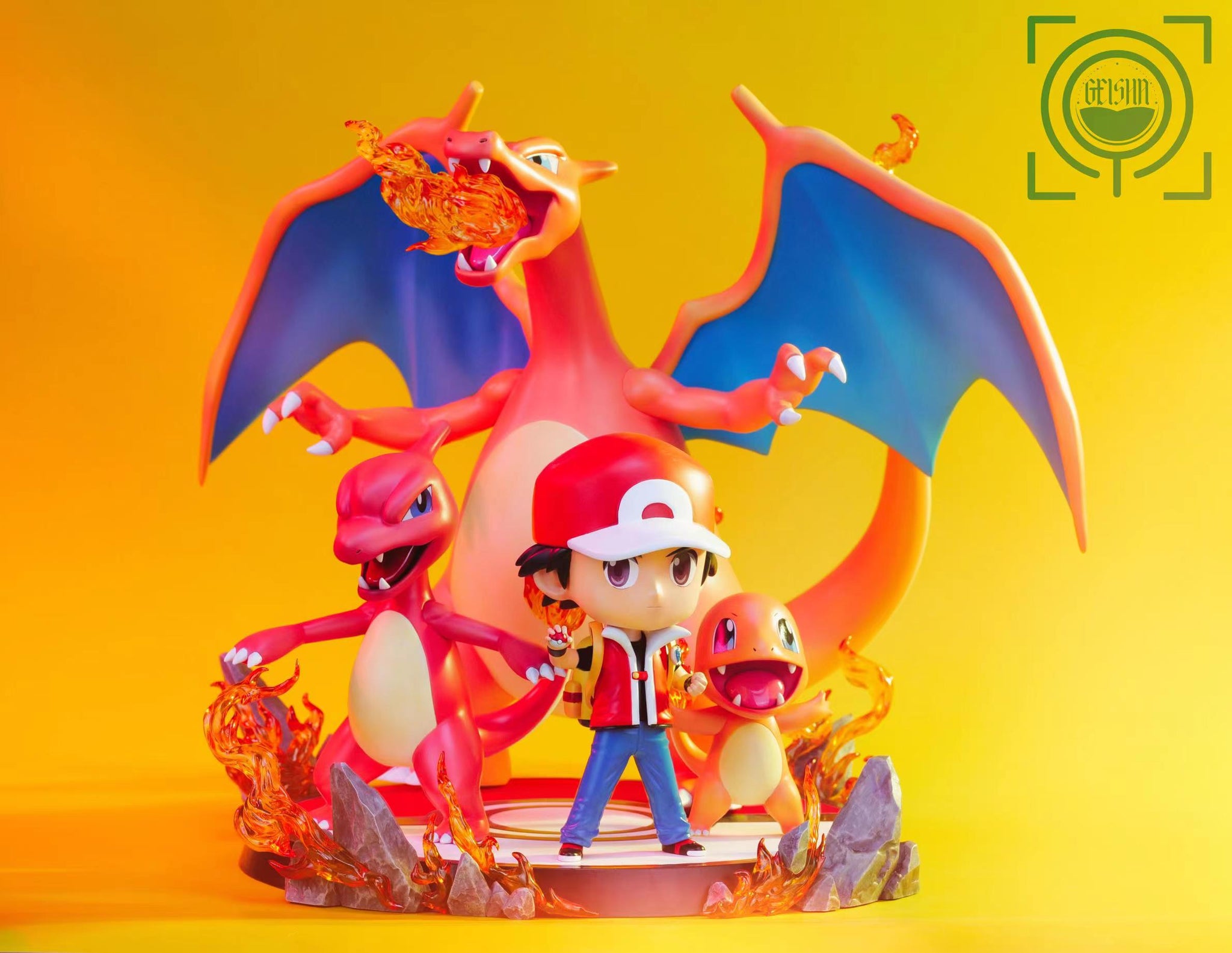 GEISHA Studio - Red & Charizard Family