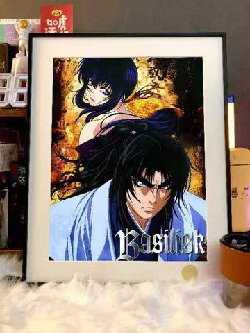 Xing Kong Studio - Gennosuke Koga & Oboro Poster Frame