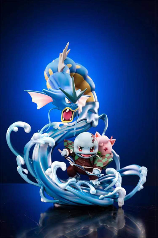 Zi Ye Studio - Squirtle Cosplay Tanjiro Kamado & Jigglypuff Cosplay Nezuko Kamado & Gyarados [2 Variants]