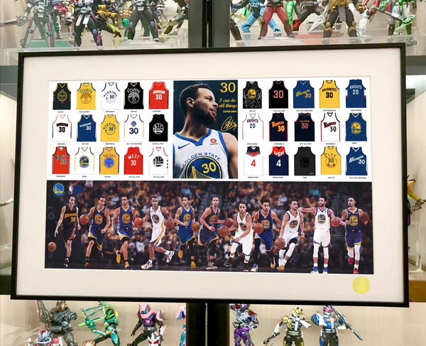 Xing Kong Studio - Stephen Curry Poster Frame