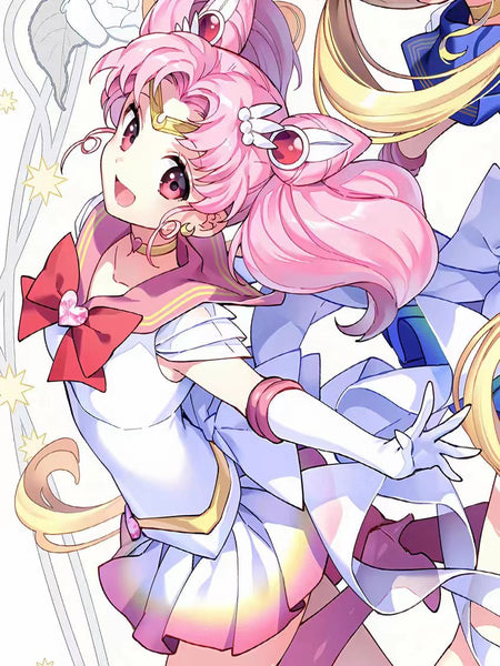 Xing Kong Studio - Usagi Tsukino & Chibiusa Poster Frame